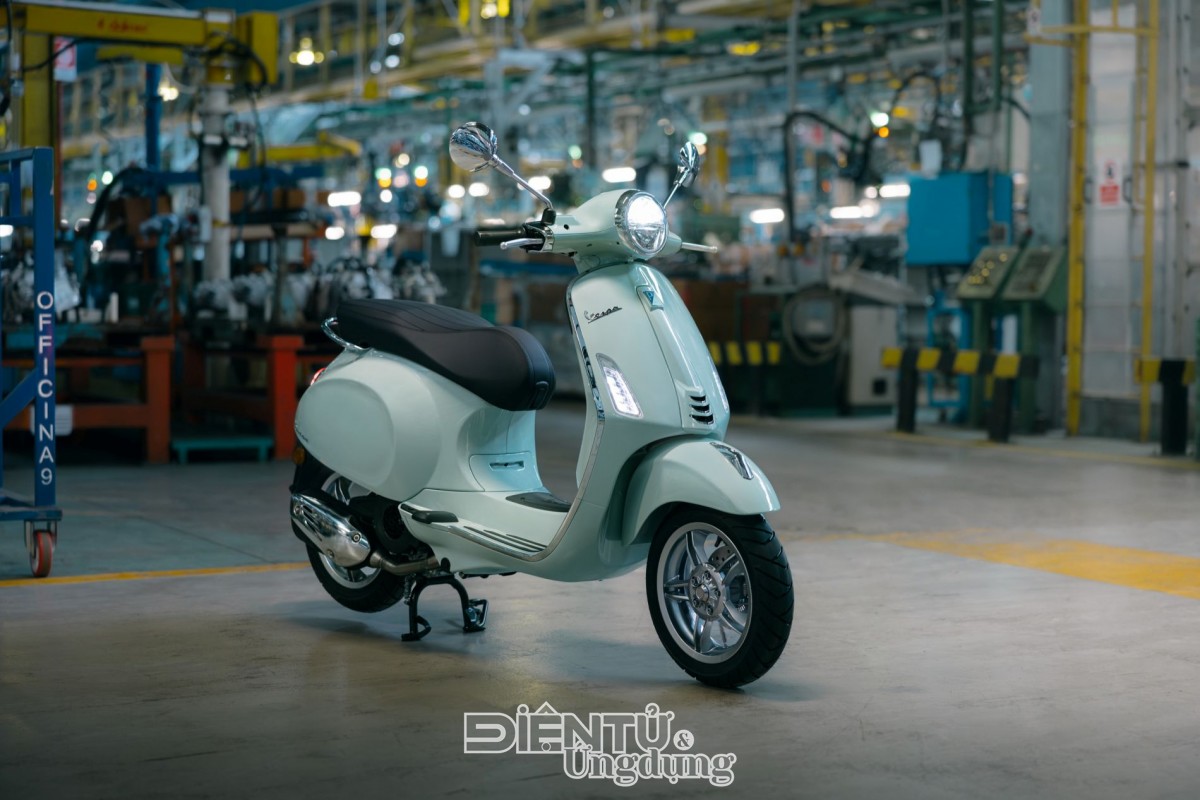 Vespa Primavera được Euipo cấp giấy chứng nhận đăng ký nhãn hiệu 3D và bảo hộ thiết kế