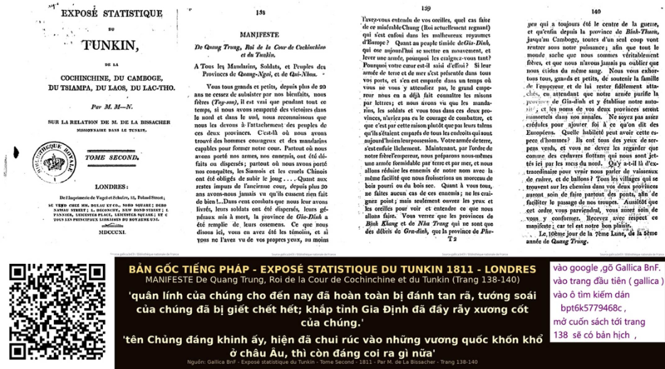 Sử liệu Pháp được công bố, làm rõ nhiều vấn đề về cuộc kháng chiến Tây Sơn
