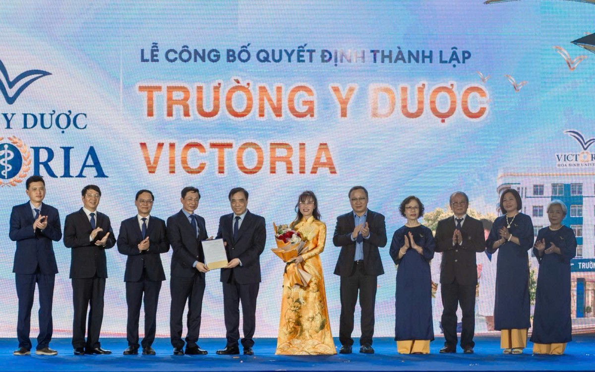 Đại học Victoria Hòa Bình chính thức bước sang giai đoạn phát triển mới