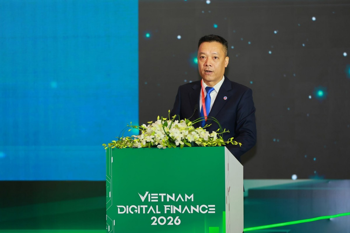 Ông Nguyễn Việt Hà - Cục trưởng Cục Công nghệ thông tin và Chuyển đổi số, Bộ Tài chính phát biểu khai mạc.