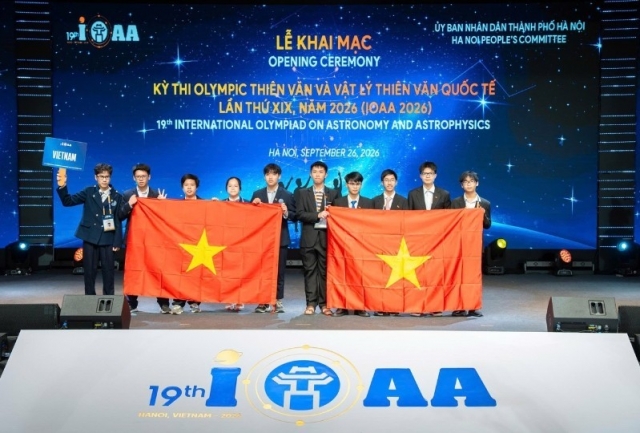 Việt Nam lần đầu đăng cai Kỳ thi Olympic Thiên văn và Vật lý thiên văn quốc tế