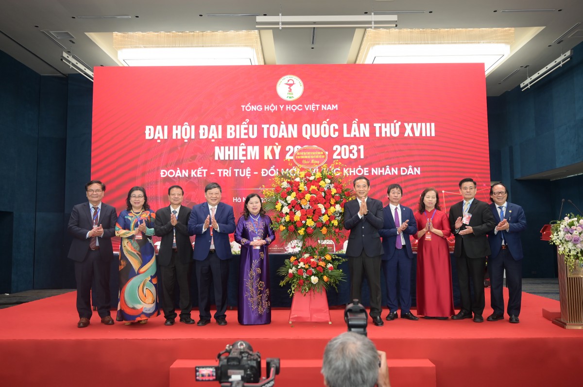 Đại hội XVIII Tổng hội Y học Việt Nam kiện toàn lãnh đạo nhiệm kỳ mới