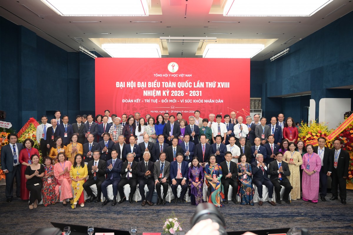 Đại hội XVIII Tổng hội Y học Việt Nam kiện toàn lãnh đạo nhiệm kỳ mới
