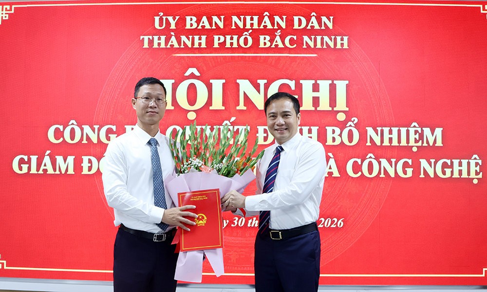 Bắc Ninh có tân Giám đốc Sở Khoa học và Công nghệ Bắc Ninh có tân Giám đốc Sở Khoa học và Công nghệ