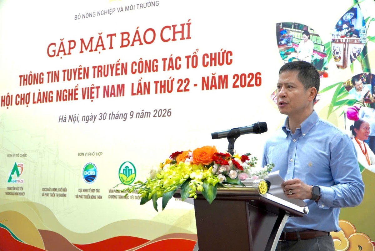 Hội chợ Làng nghề Việt Nam 2026: Đưa sản phẩm truyền thống lên thị trường số