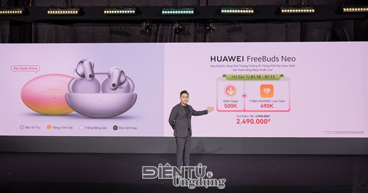 Huawei ra mắt loạt thiết bị đeo mới