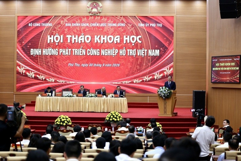 Phó Thủ tướng Thường trực Phạm Gia Túc phát biểu kết luận Hội thảo Công nghiệp hỗ trợ Việt Nam cần chuyển từ lắp ráp sang làm chủ năng lực