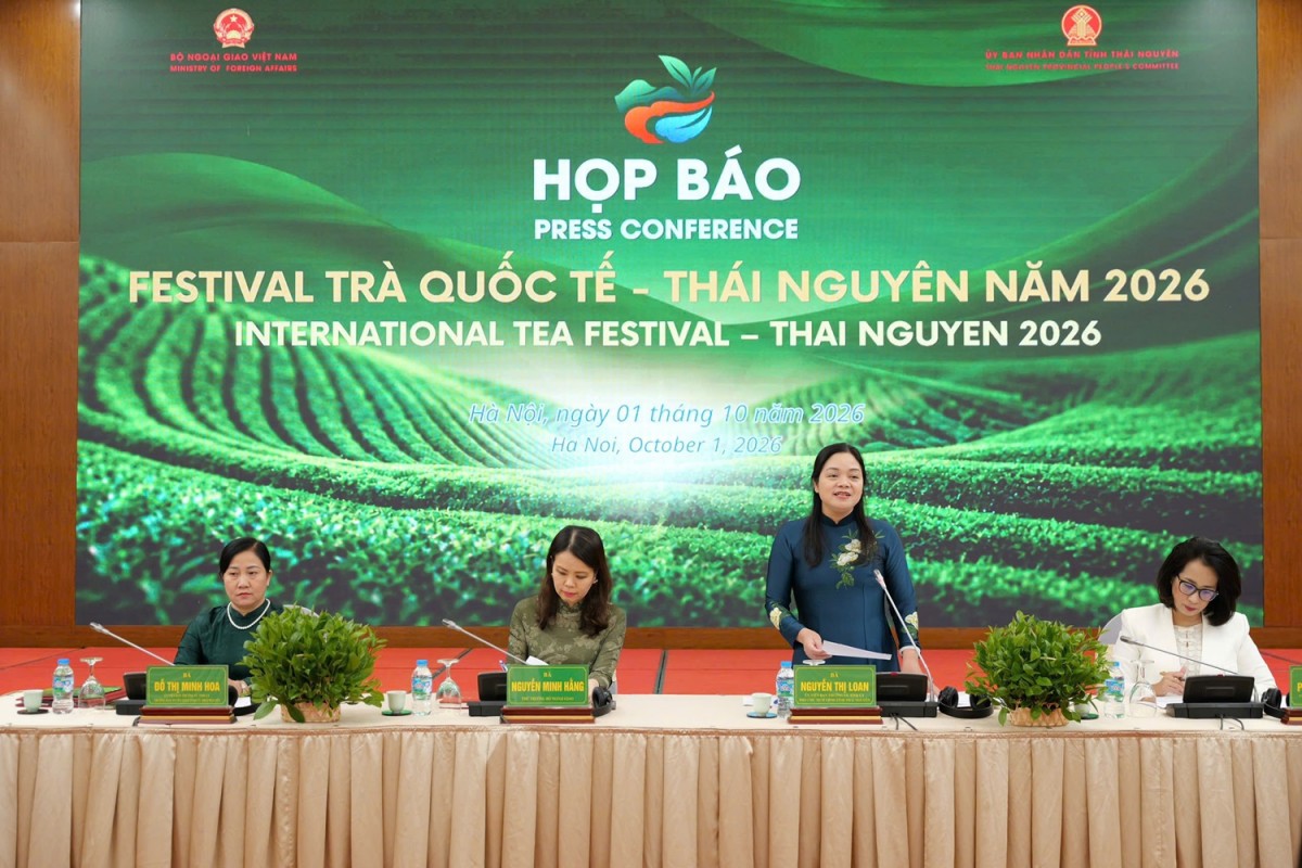 Festival Trà Quốc tế - Thái Nguyên 2026 mở rộng kết nối thương mại, du lịch Festival Trà Quốc tế - Thái Nguyên 2026 mở rộng kết nối thương mại, du lịch