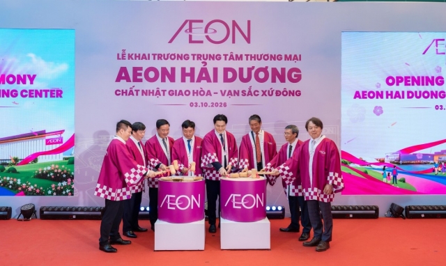 AEON Hải Dương chính thức khai trương