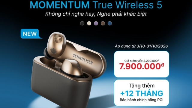MOMENTUM Wireless 5 chính thức ra mắt tại Việt Nam