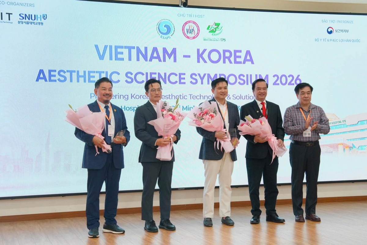 Hội thảo Khoa học Thẩm mỹ Việt - Hàn 2026: Tăng cường hợp tác, nâng cao an toàn thẩm mỹ