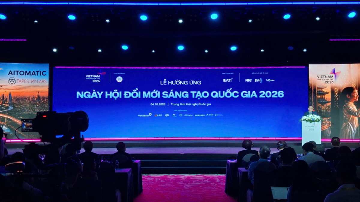Triển lãm Đổi mới sáng tạo quốc gia 2026 (NIC 2026). Ảnh: Thành Biên.