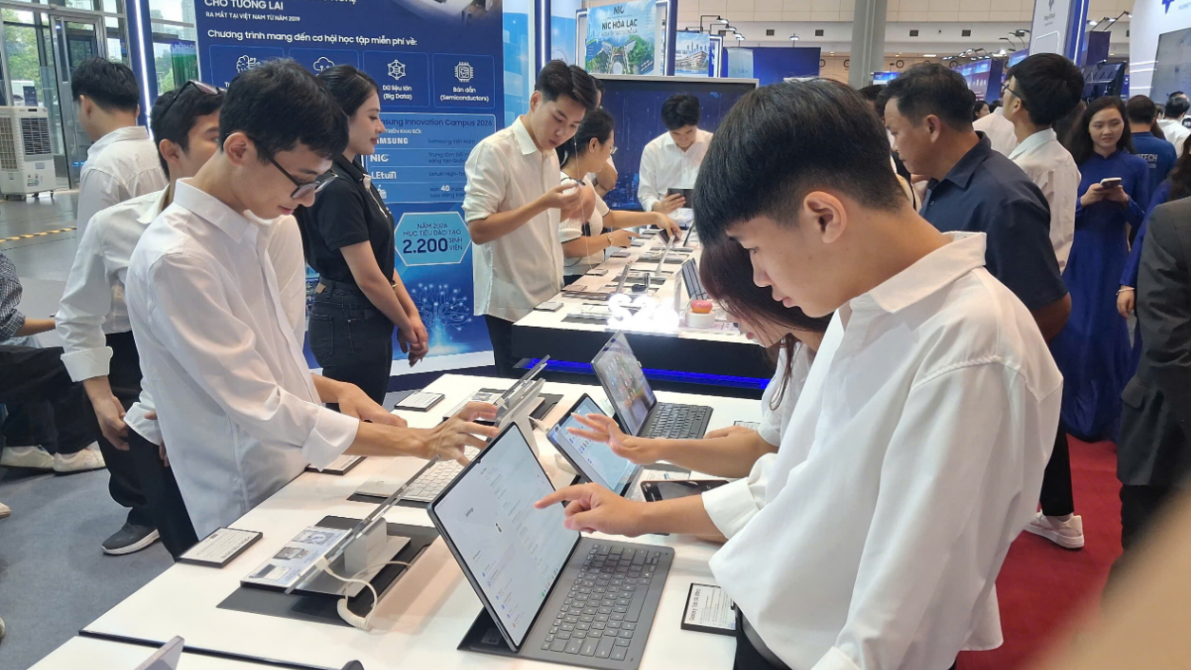 NIC là cơ hội để kết nối hiệu quả các tập đoàn lớn, trường đại học, viện nghiên cứu và quỹ đầu tư quốc tế. Ảnh: Thành Biên.