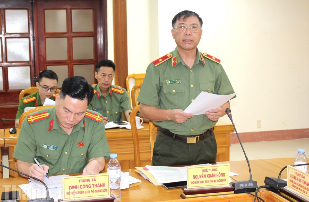 Bộ Công an thanh tra việc quản lý vũ khí tại Hà Tĩnh