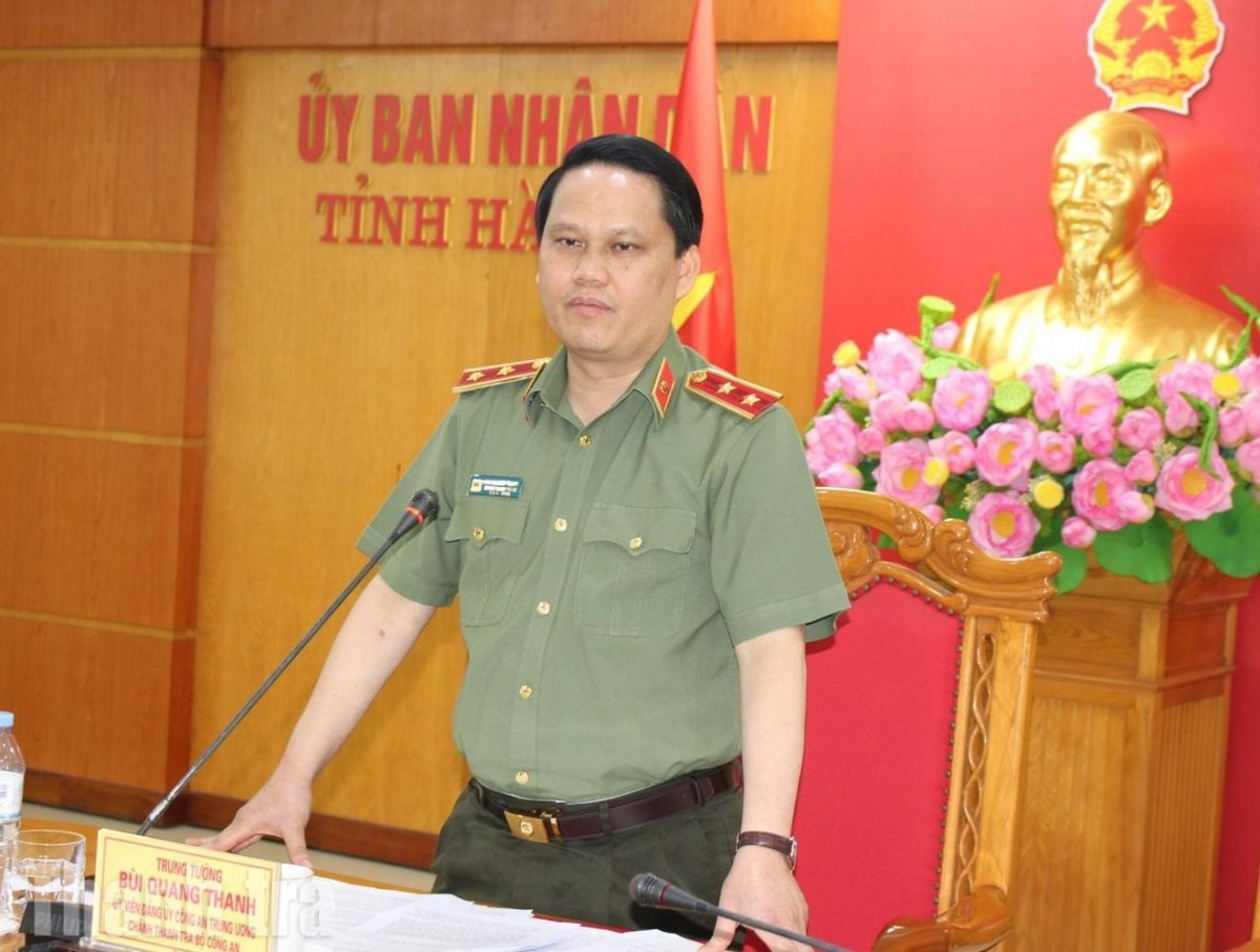 Bộ Công an thanh tra việc quản lý vũ khí tại Hà Tĩnh