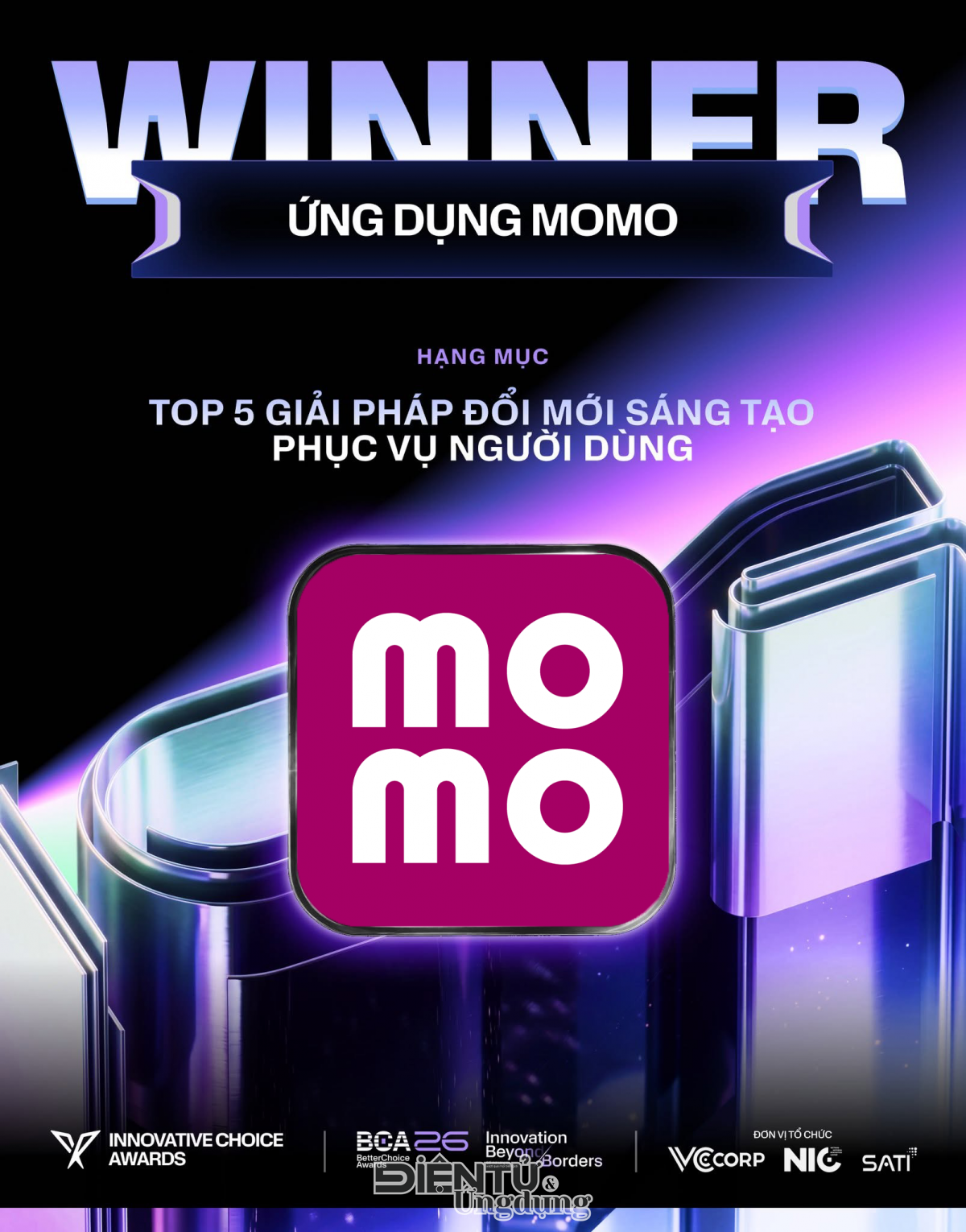 MoMo ẵm liền 3 giải thưởng lớn tại Better Choice Awards 2026