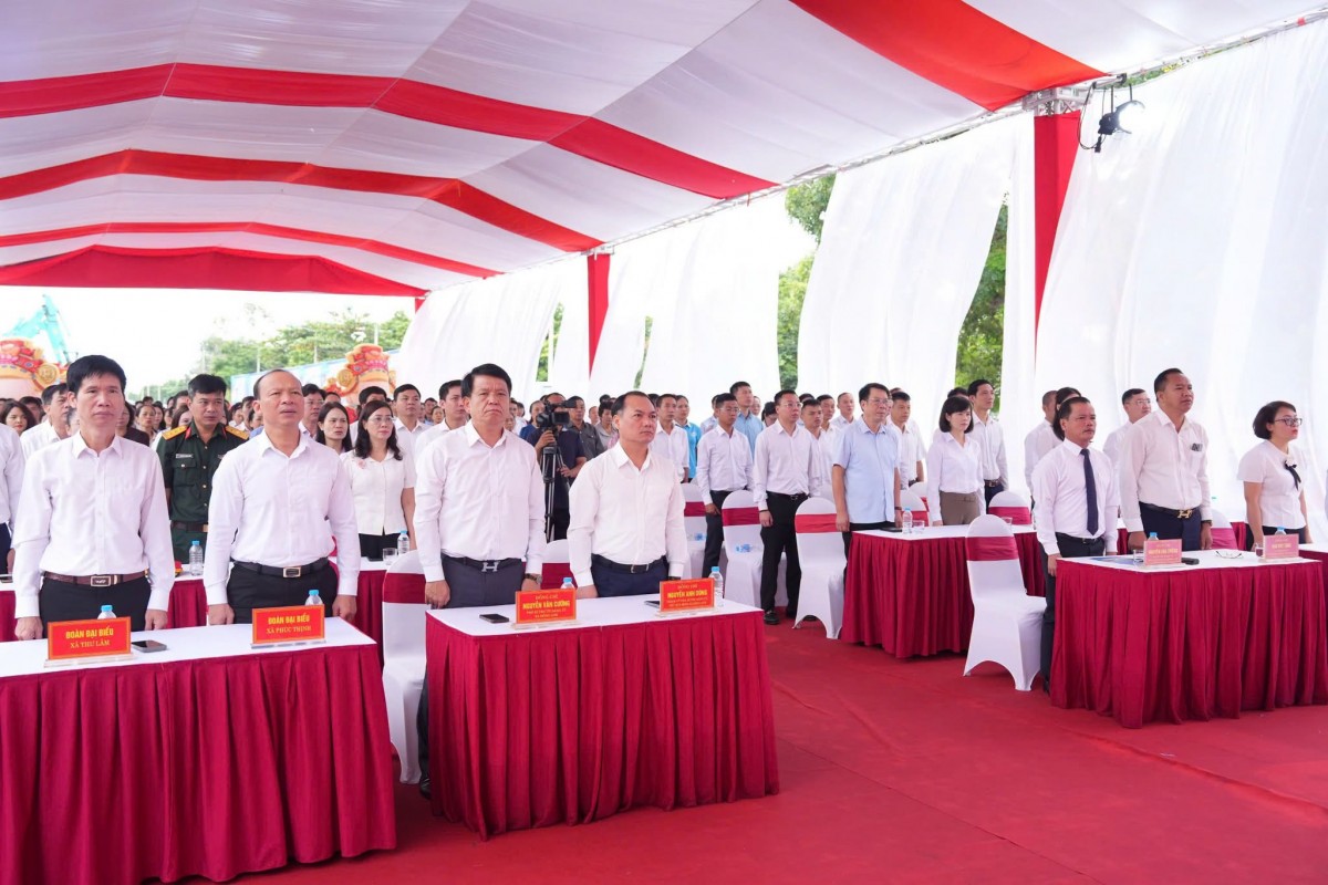 Hà Nội: Đông Anh khởi công, khánh thành nhiều công trình chào mừng 72 năm Giải phóng Thủ đô Hà Nội: Đông Anh khởi công, khánh thành nhiều công trình chào mừng 72 năm Giải phóng Thủ đô