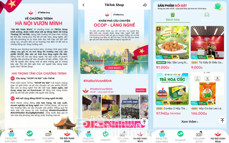 TikTok Shop ký kết với Sở Công Thương Hà Nội hỗ trợ nhà bán hàng mới