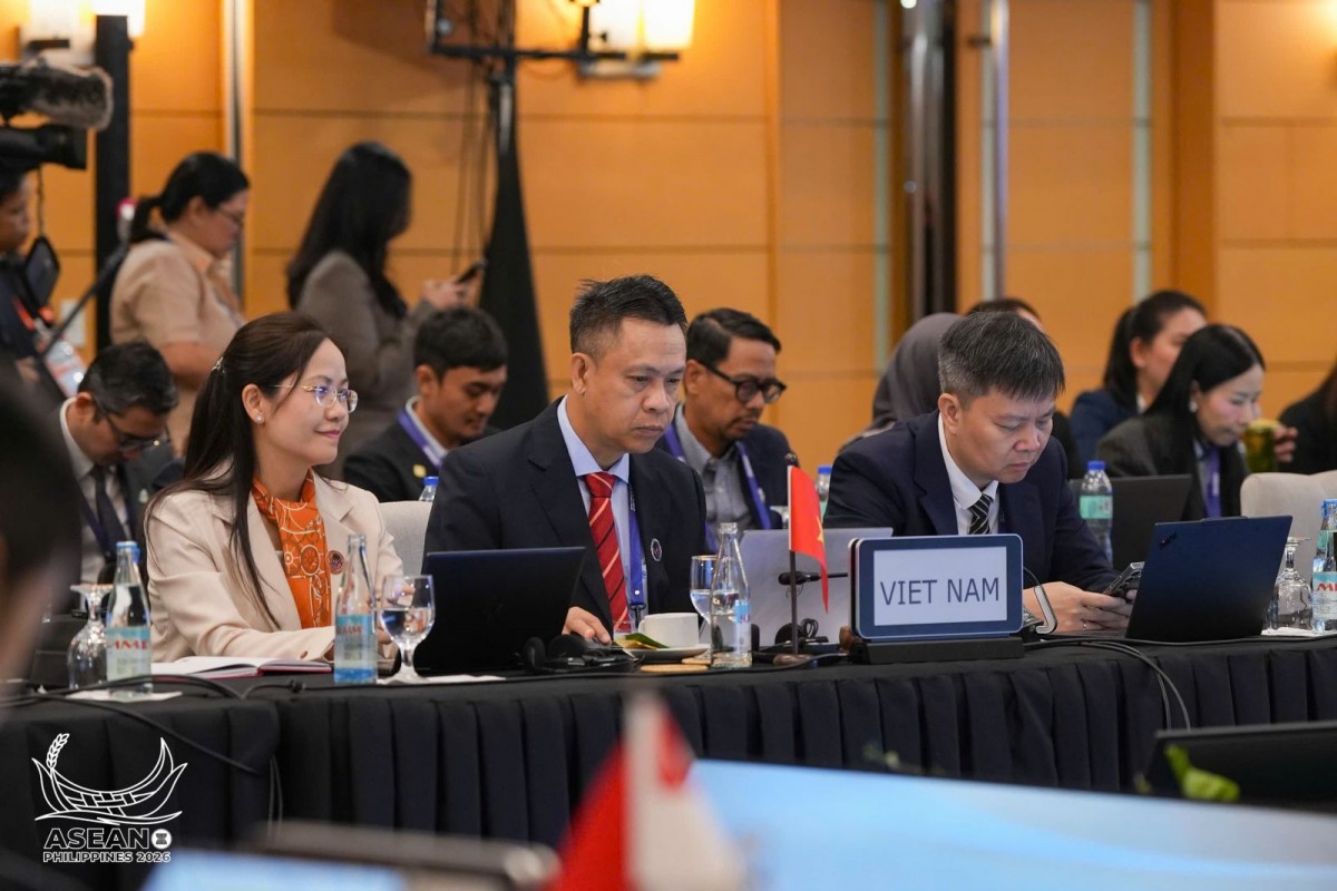 Thứ trưởng Bộ Công Thương Nguyễn Việt Sơn dẫn đầu đoàn Việt Nam tham dự Hội nghị Bộ trưởng Năng lượng ASEAN lần thứ 44. Ảnh BTC