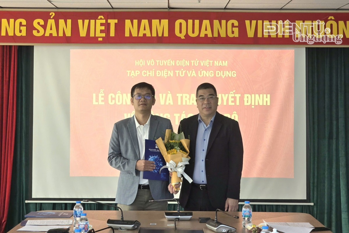 PGS.TS. Trần Minh Tuấn, Tổng Biên tập Tạp chí Điện tử và Ứng dụng PGS.TS. Trần Minh Tuấn, Tổng Biên tập Tạp chí Điện tử và Ứng dụng
