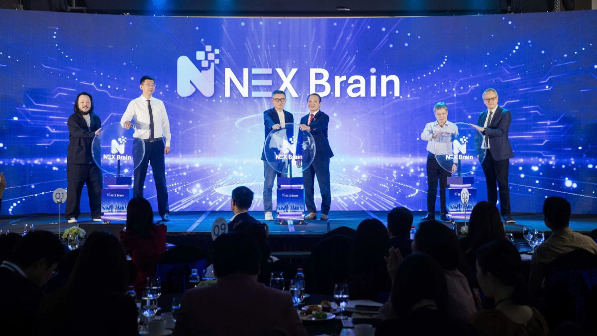 Lễ ra mắt nền tảng thương hiệu ứng dụng AI NEX Brain tại Hà Nội