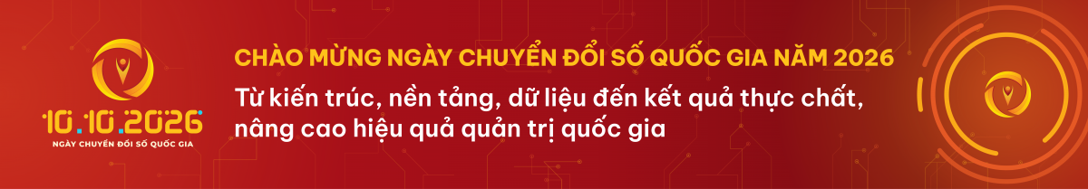 Bộ nhận diện Ngày Chuyển đổi số quốc gia 10/10/2026
