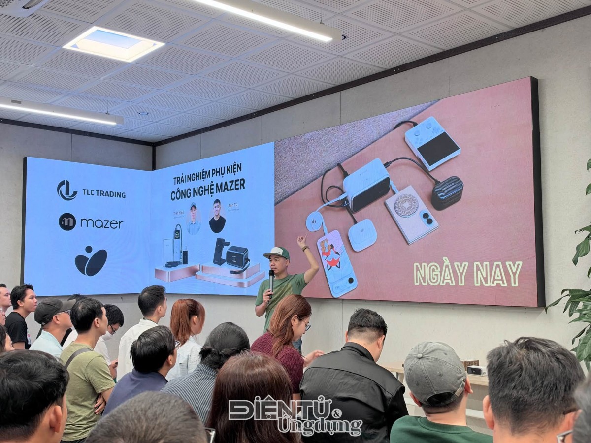Mazer mang gì đến sự kiện offline tại Tinh tế sáng nay?