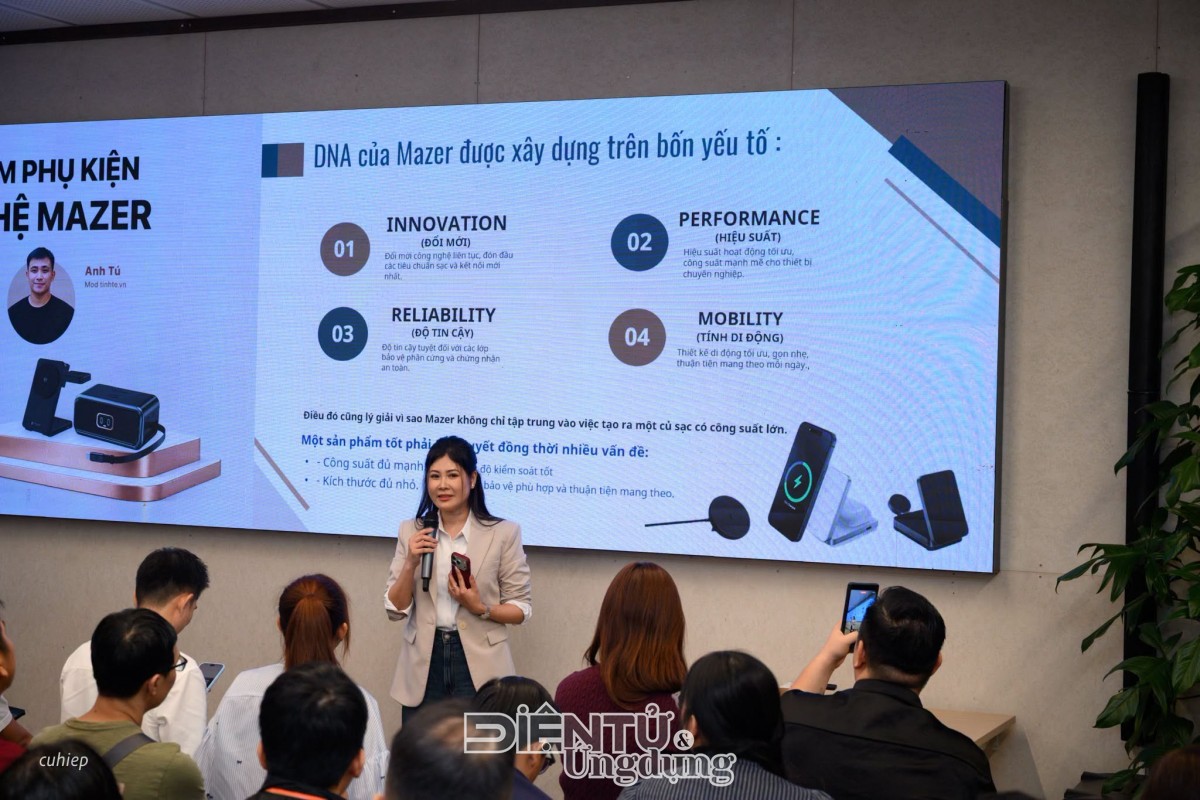 Mazer mang gì đến sự kiện offline tại Tinh tế sáng nay?