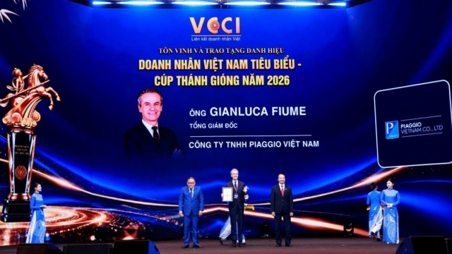 TGĐ Piaggio Việt Nam được vinh danh tại Cúp Thánh Gióng 2026
