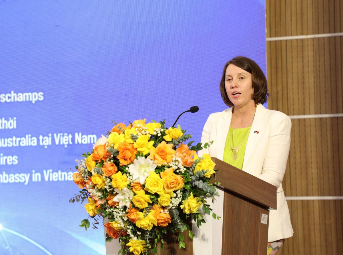 Bà Renee Deschamps, Đại biện lâm thời Đại sứ quán Australia tại Việt Nam. Ảnh: Khánh Duy