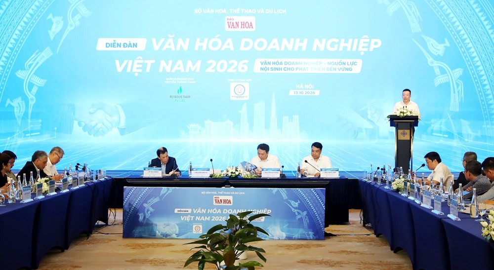 Diễn đàn Văn hóa Doanh nghiệp Việt Nam 2026: Đưa văn hóa thành lợi thế cạnh tranh Diễn đàn Văn hóa Doanh nghiệp Việt Nam 2026: Đưa văn hóa thành lợi thế cạnh tranh