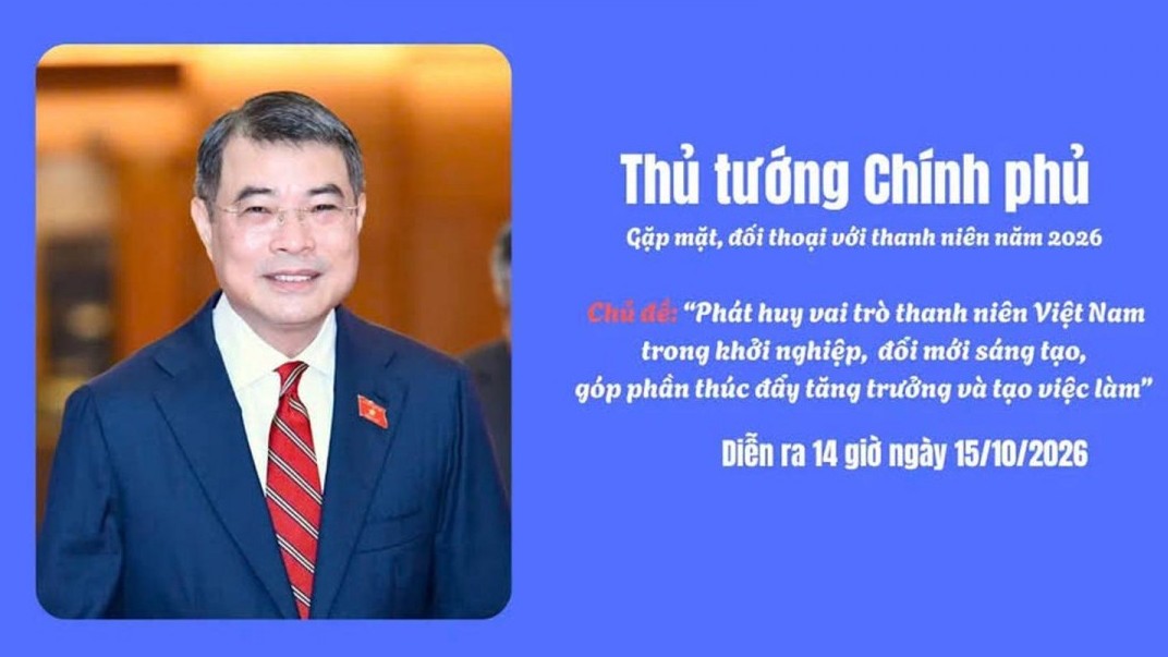 Thủ tướng sẽ đối thoại với thanh niên về khởi nghiệp và đổi mới sáng tạo