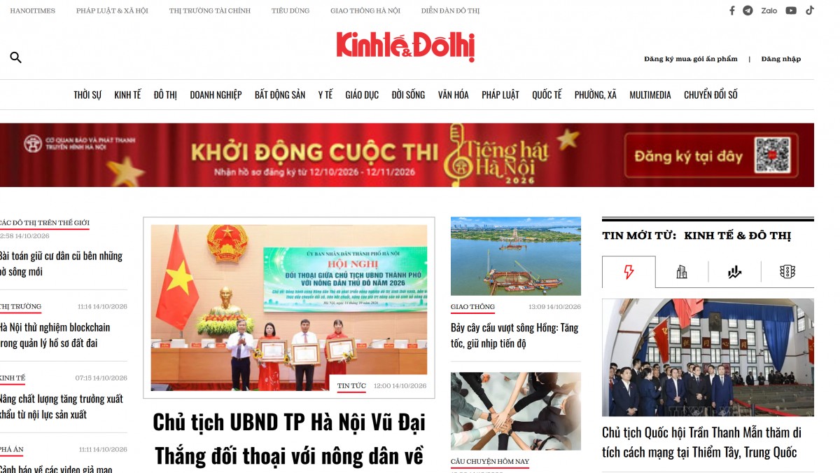 Báo Kinh tế và Đô thị tổ chức lại bộ máy với 6 phòng chuyên môn