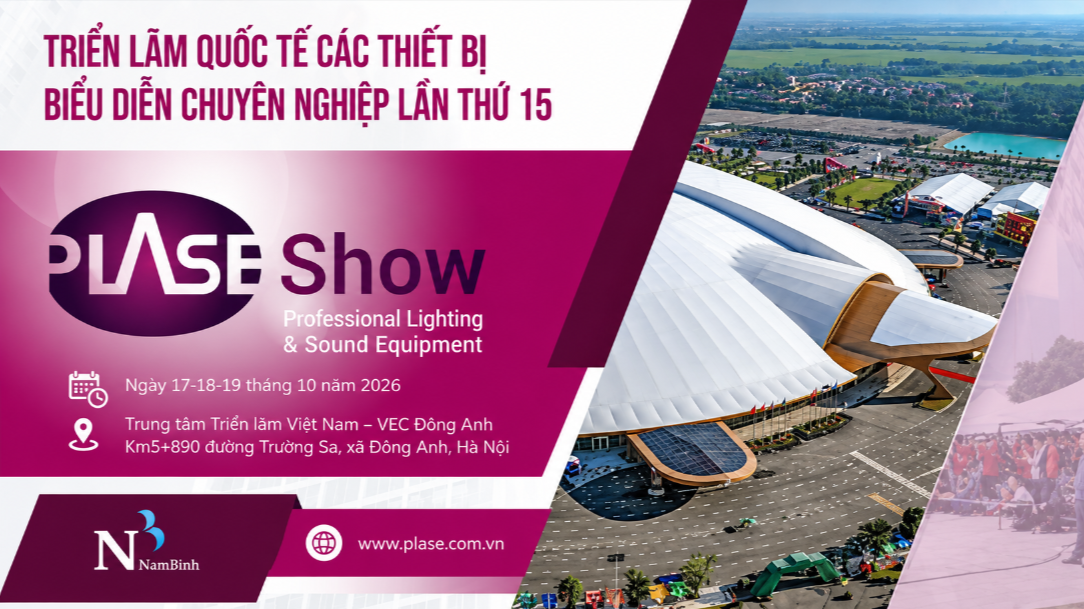 PLASE Show Hà Nội 2026 quy tụ hàng loạt thương hiệu âm thanh quốc tế