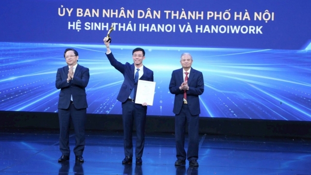 Hà Nội nhận giải thưởng hạng mục 