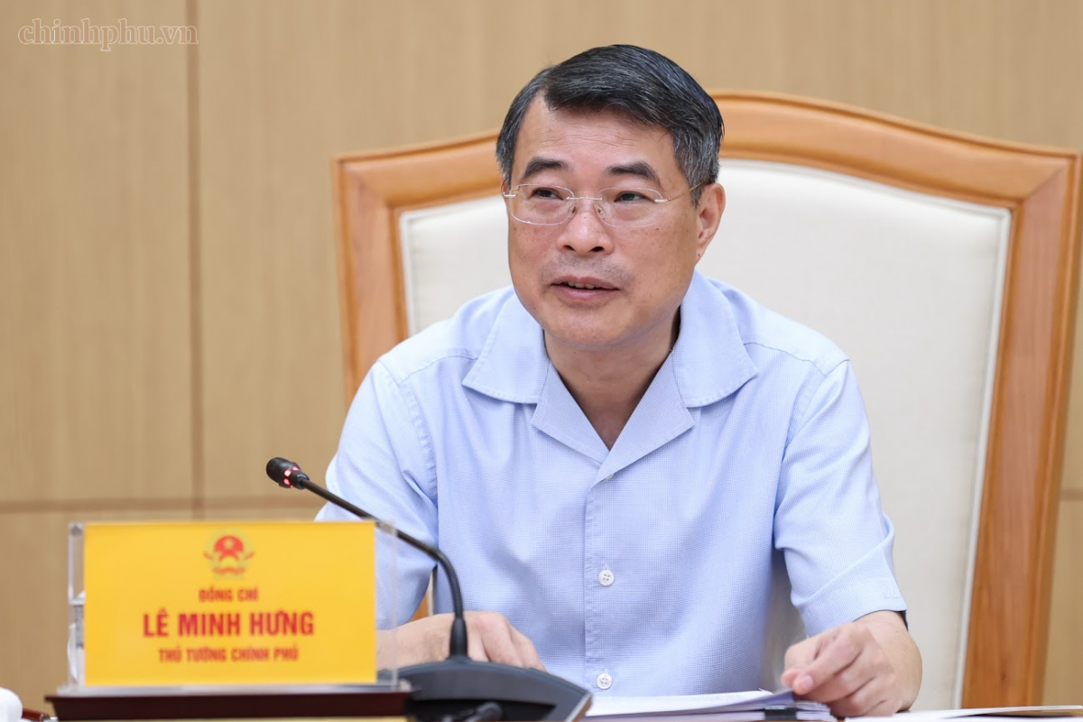 Thủ tướng Lê Minh Hưng nhấn mạnh yêu cầu bảo đảm an ninh năng lượng, cung ứng điện theo các chỉ đạo của Tổng Bí thư, Chủ tịch nước Tô Lâm - Ảnh: chinhphu.vn/Nhật Bắc