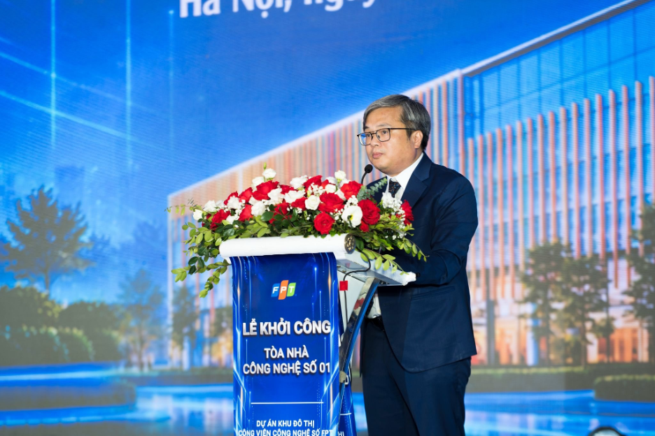 Khởi công tòa nhà đầu tiên tại Khu đô thị Công viên công nghệ số FPT