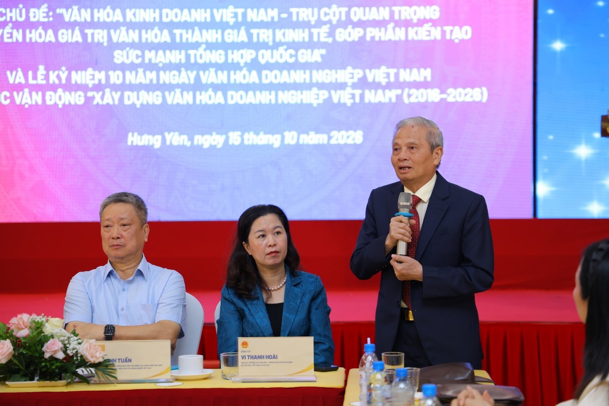 Công bố định hướng phát triển văn hóa kinh doanh Việt Nam đến năm 2035