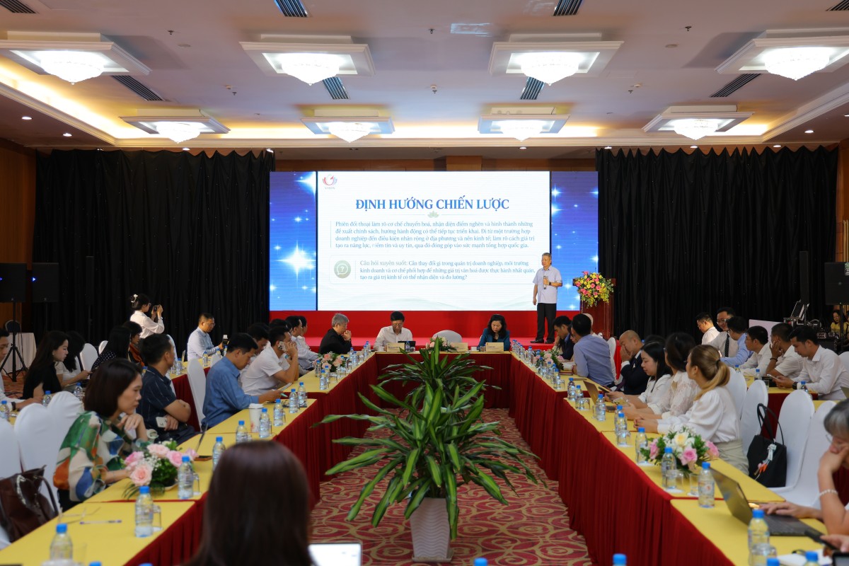 Công bố định hướng phát triển văn hóa kinh doanh Việt Nam đến năm 2035
