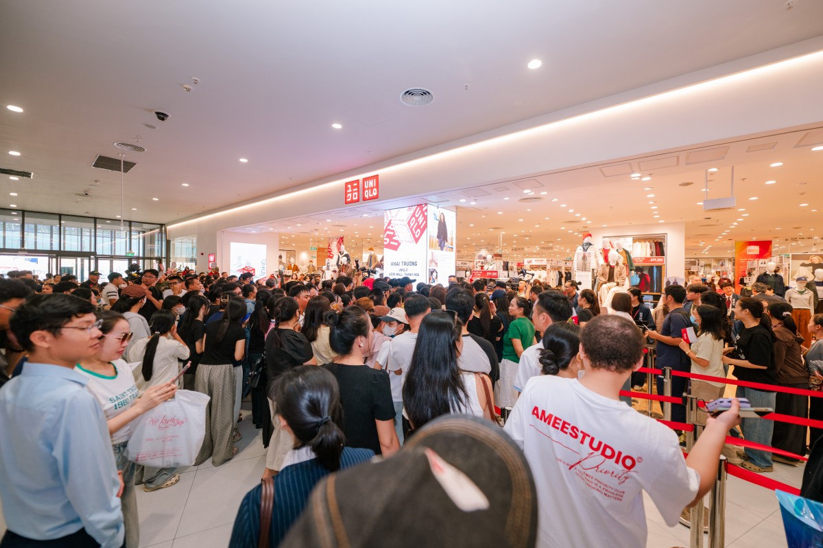 UNIQLO khai trương cửa hàng đầu tiên tại Thanh Hóa