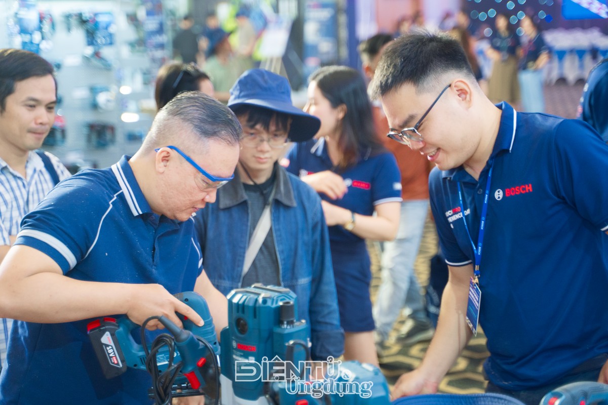 Bosch mang nhiều giải pháp công nghệ đến Bosch Pro Experience Day 2026