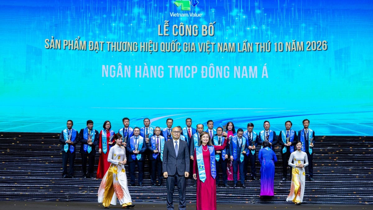 SeABank lần thứ 4 liên tiếp được vinh danh Thương hiệu Quốc gia Việt Nam