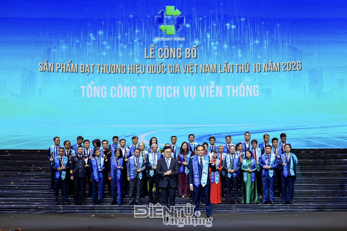Ba dịch vụ của VNPT đạt Thương hiệu quốc gia Việt Nam năm 2026 Ba dịch vụ của VNPT đạt Thương hiệu quốc gia Việt Nam năm 2026