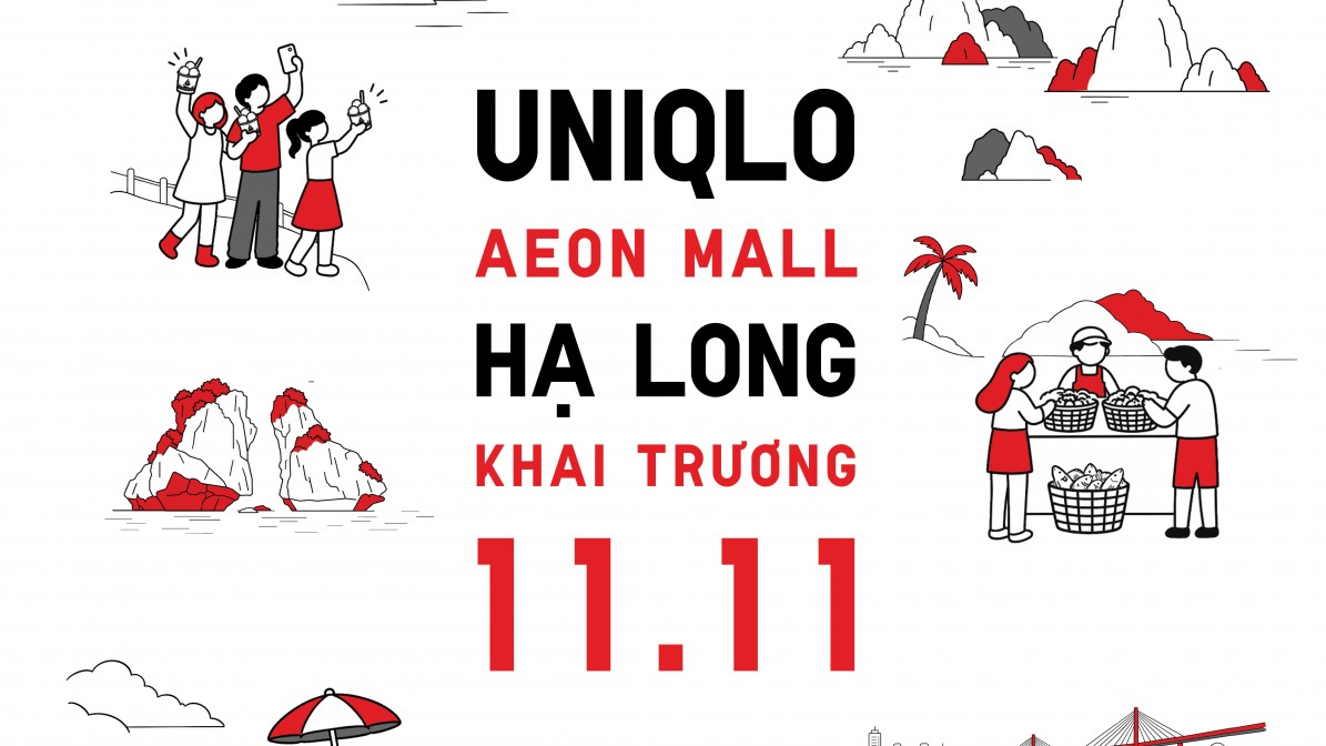 UNIQLO Hạ Long sẽ chính thức khai trương vào ngày 11/11 tới
