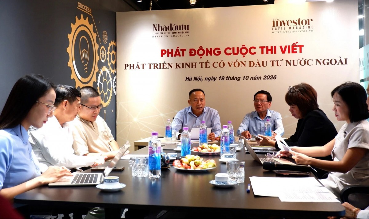 Phát động cuộc thi viết về phát triển kinh tế có vốn đầu tư nước ngoài Phát động cuộc thi viết về phát triển kinh tế có vốn đầu tư nước ngoài