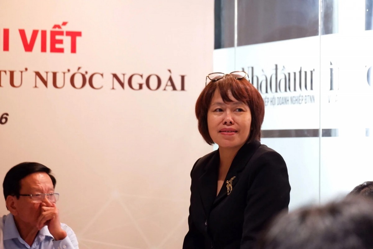 Bà Đặng Thị Phương Thảo, Phó Cục trưởng Cục Báo chí đánh giá cao chất lượng hoạt động của Tạp chí Nhà đầu tư. Ảnh: Quang Minh Bà Đặng Thị Phương Thảo, Phó Cục trưởng Cục Báo chí đánh giá cao chất lượng hoạt động của Tạp chí Nhà đầu tư. Ảnh: Quang Minh