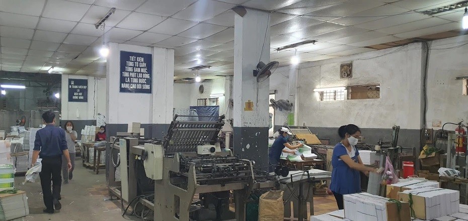 Công ty in sách giáo khoa Hòa Phát bị phạt 217,5 triệu đồng