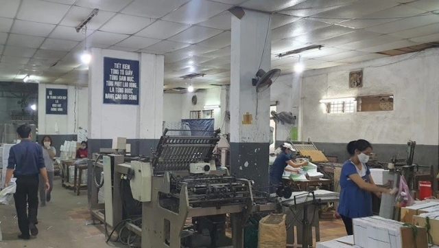 Công ty in sách giáo khoa Hòa Phát bị phạt 217,5 triệu đồng