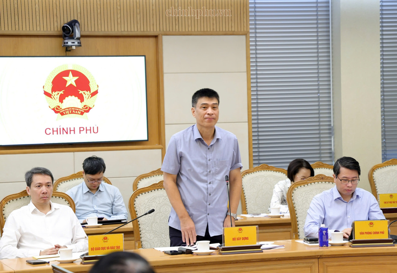 Lãnh đạo các bộ, ngành phát biểu - Ảnh: chinhphu.vn/Gia Huy Lãnh đạo các bộ, ngành phát biểu - Ảnh: chinhphu.vn/Gia Huy
