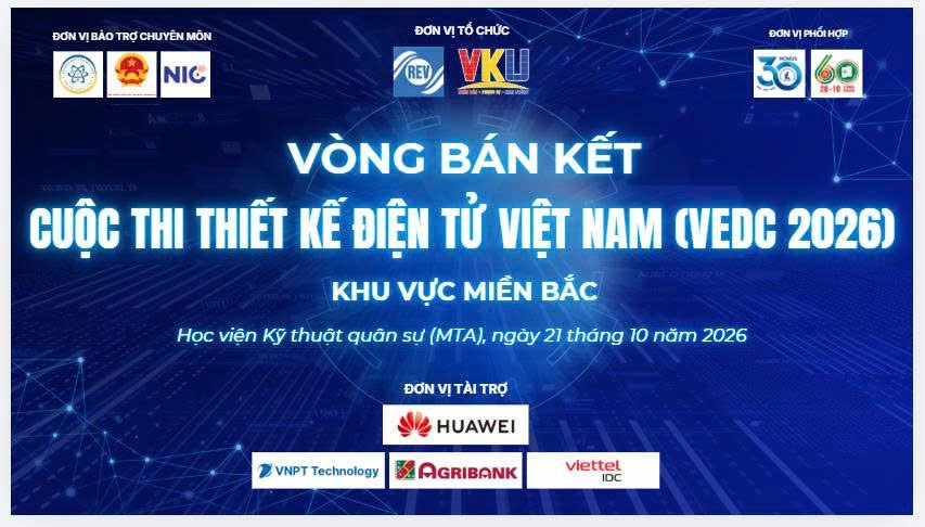 VEDC 2026: 31 đội thi xuất sắc tranh tài tại vòng bán kết toàn quốc